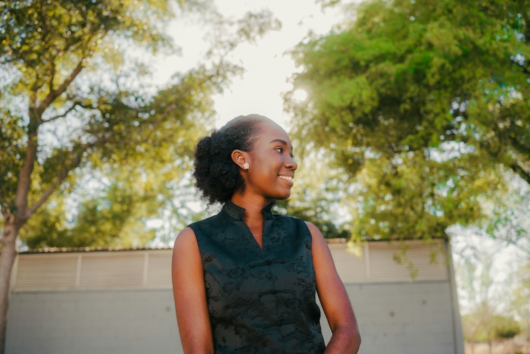 woman practicing active listening